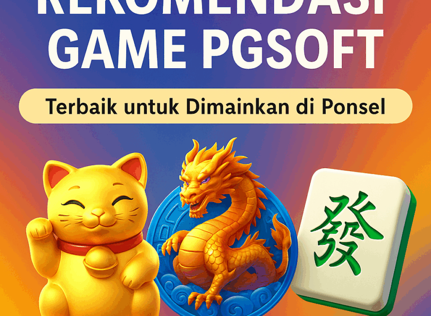 Rekomendasi Game PGSoft Terbaik untuk Dimainkan di Ponsel