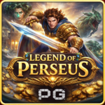 Legend of Perseus PG Soft dengan tema mitologi Yunani dan karakter pahlawan heroik